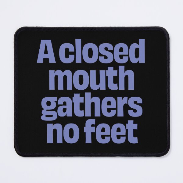 Item preview, A closed mouth gathers no feet. v.7 designed and sold by x1brett.
