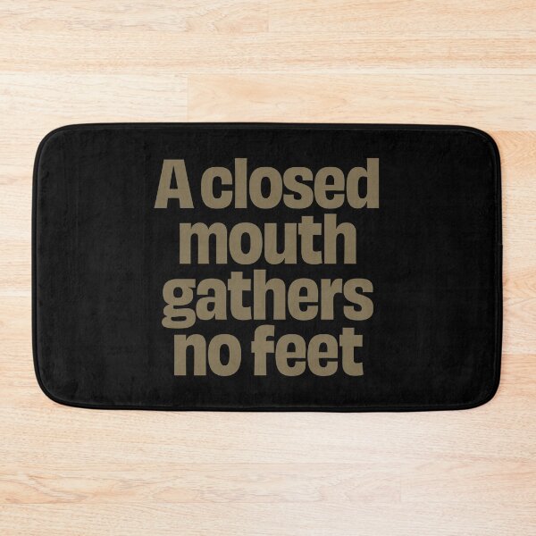 Item preview, A closed mouth gathers no feet. v.8 designed and sold by x1brett.