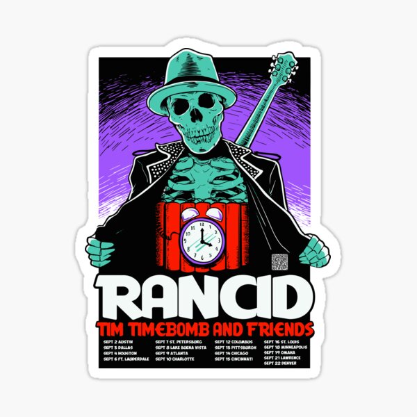 Item preview, RANCID – Tim Timebomb and Friends! The Punk Rock Explosion! designed and sold by MacacoRato.