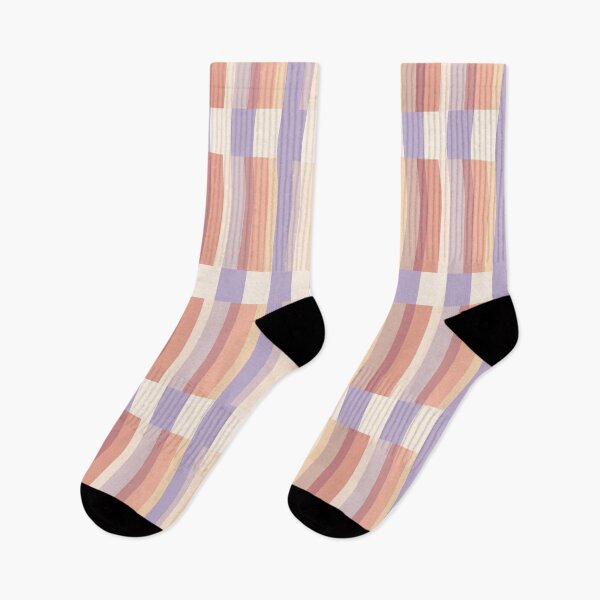 Item preview, Desert Varnish Stacked Stripes Canyon Red and Purple designed and sold by Art in My Loft.