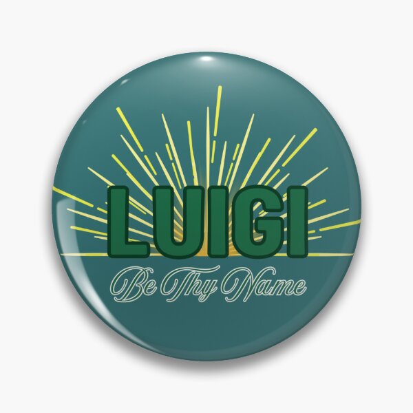 Item preview, Luigi be thy name designed and sold by CrushArt1.