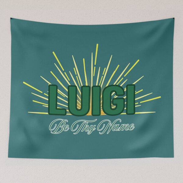 Item preview, Luigi be thy name designed and sold by CrushArt1.