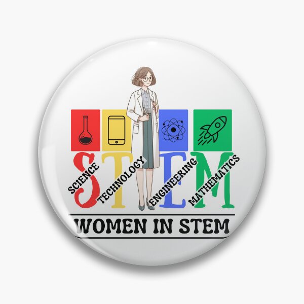 Item preview, Women in STEM illustration designed and sold by whee25.