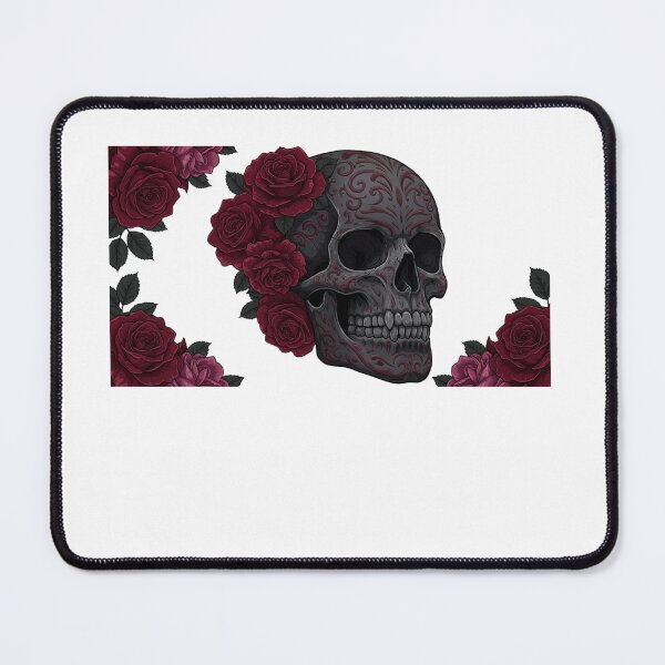 Item preview, Gothic Skull Roses designed and sold by FitEnvy.