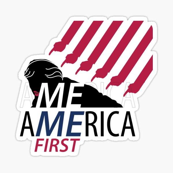 Item preview, America First: A Trump concept designed and sold by BHCreative.