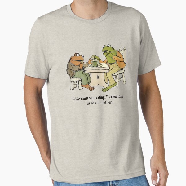 Frog and Toad Eating Cookies Essential T-Shirt