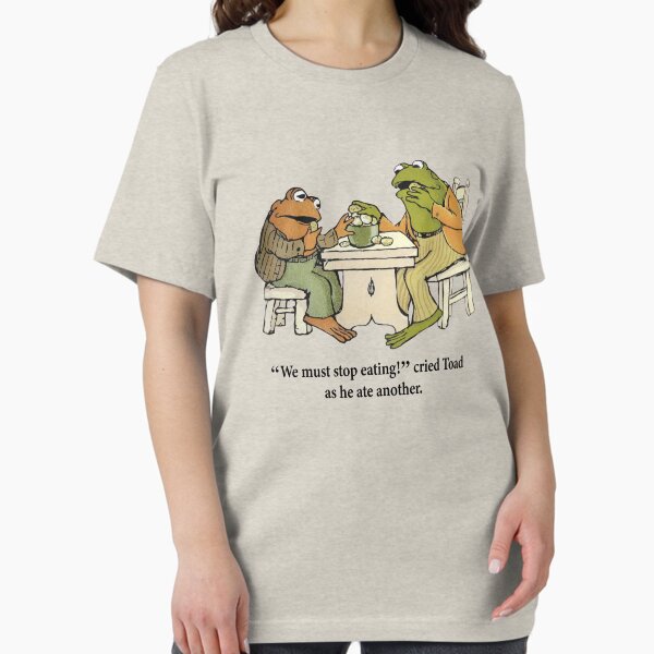 Item preview, Frog and Toad Eating Cookies designed and sold by sketchonic.