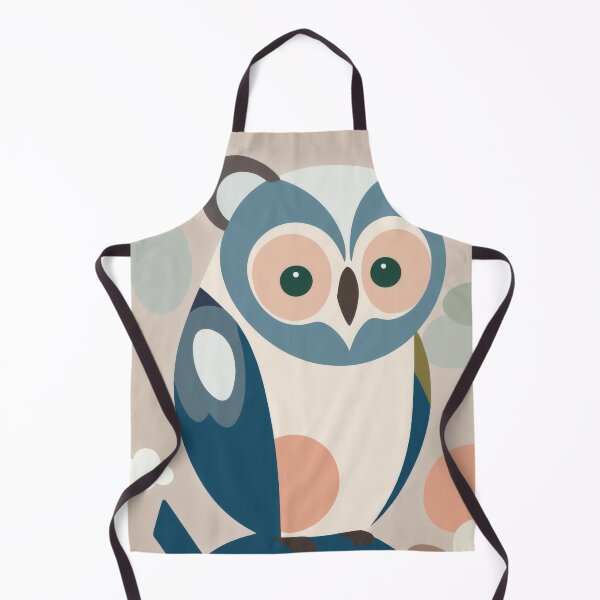 Item preview, cute owl abstract art designed and sold by ArtSE46.