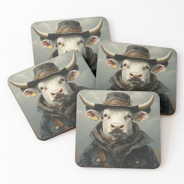 Item preview, Australian Cow - Animal Art designed and sold by Chrisjeffries24.