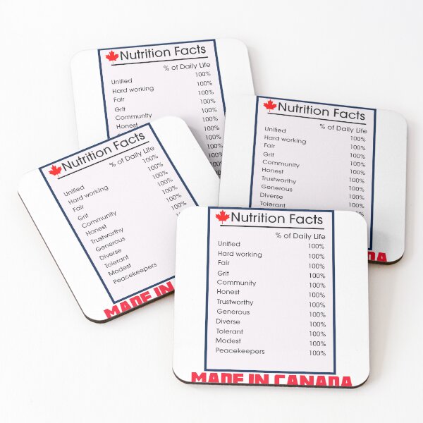 Item preview, Made in Canada - Ingredients of a true Canadian! designed and sold by shortwaveboy.