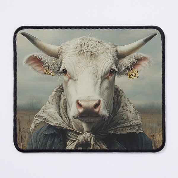 Item preview, Hobo Cow - Animal Art designed and sold by Chrisjeffries24.