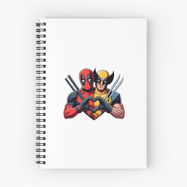 Item preview, Deadpool y Lobezno designed and sold by Casiaart01.