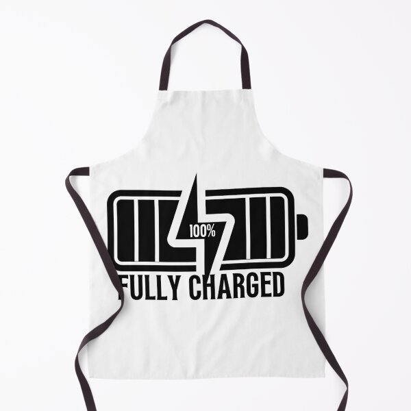 Item preview, Fully charged 100% battery graphic design designed and sold by whee25.