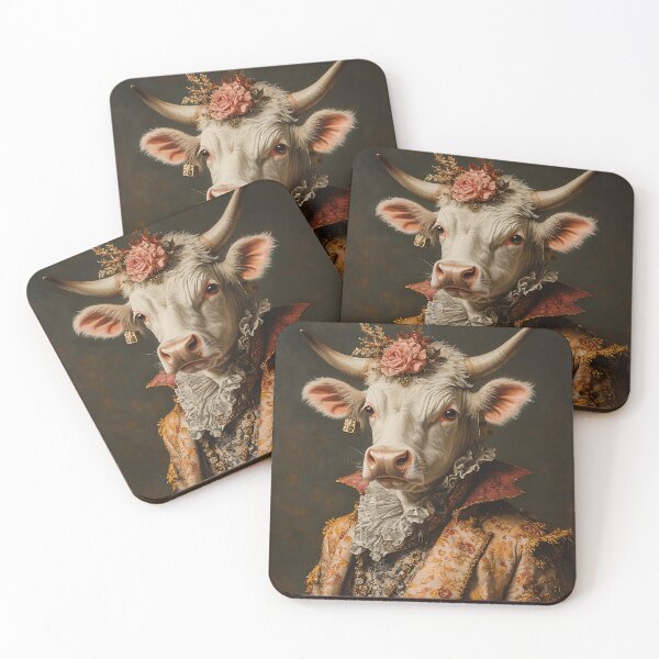 Item preview, 1960's Hippie Cow - Animal Art designed and sold by Chrisjeffries24.