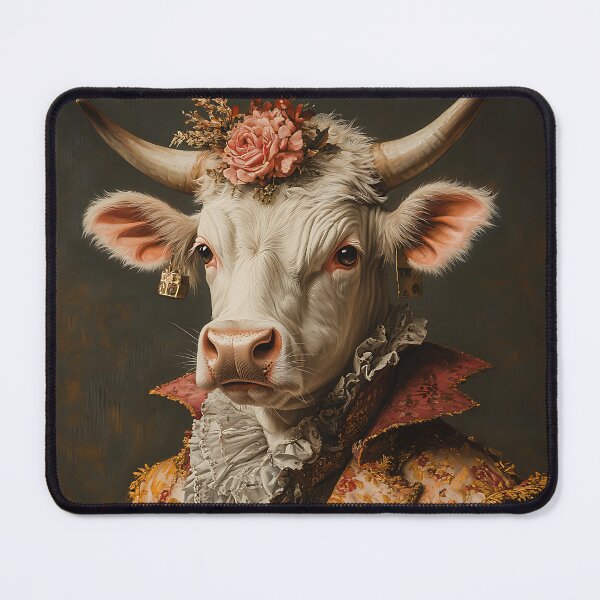Item preview, 1960's Hippie Cow - Animal Art designed and sold by Chrisjeffries24.