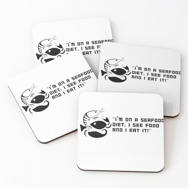 Item preview, Funny T-Shirt: "I’m on a Seafood Diet. I See Food, and I Eat It!" designed and sold by Mercixai.