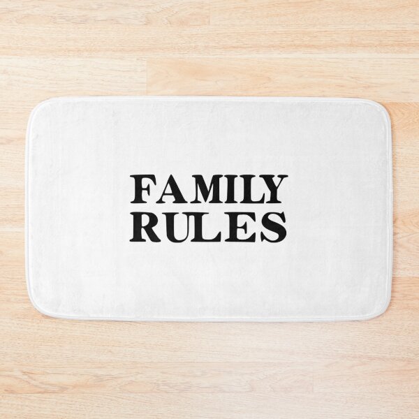Item preview, Family Rules designed and sold by Frank Ring.
