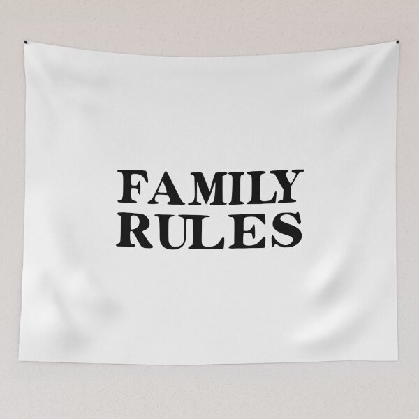 Item preview, Family Rules designed and sold by Frank Ring.