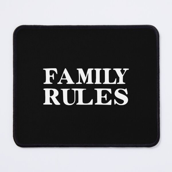 Item preview, Family Rules designed and sold by Frank Ring.