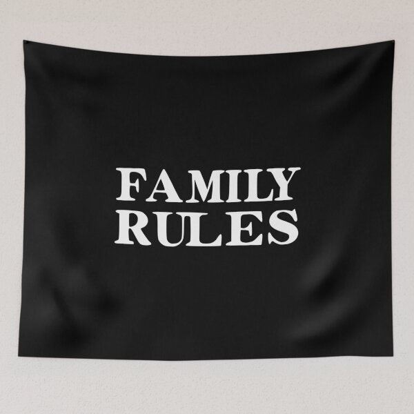 Item preview, Family Rules designed and sold by Frank Ring.