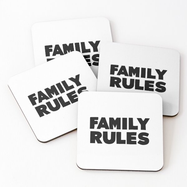 Item preview, Family Rules designed and sold by Frank Ring.