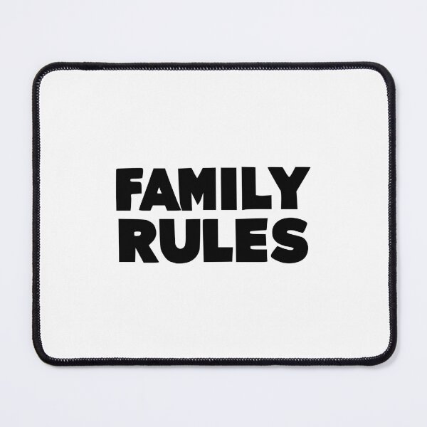 Item preview, Family Rules designed and sold by Frank Ring.
