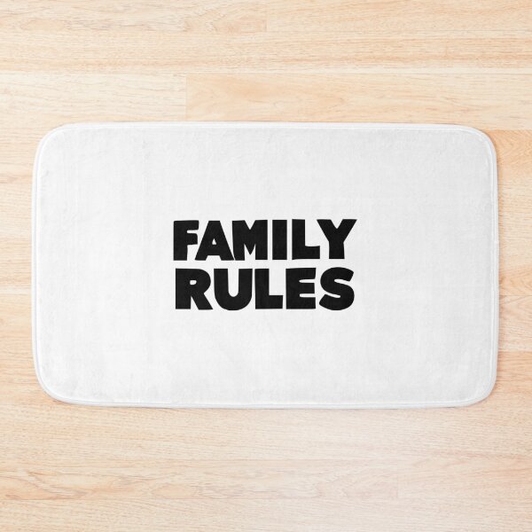Item preview, Family Rules designed and sold by Frank Ring.