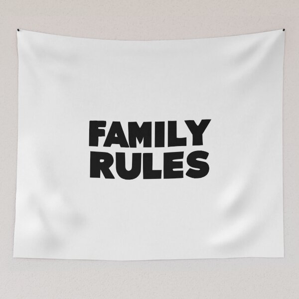 Item preview, Family Rules designed and sold by Frank Ring.