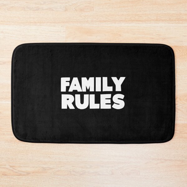 Item preview, Family Rules designed and sold by Frank Ring.