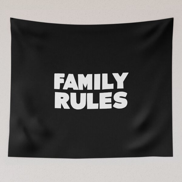 Item preview, Family Rules designed and sold by Frank Ring.