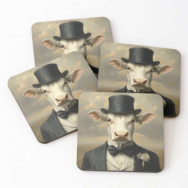 Item preview, Rich Billionaire Cow - Animal Art designed and sold by Chrisjeffries24.