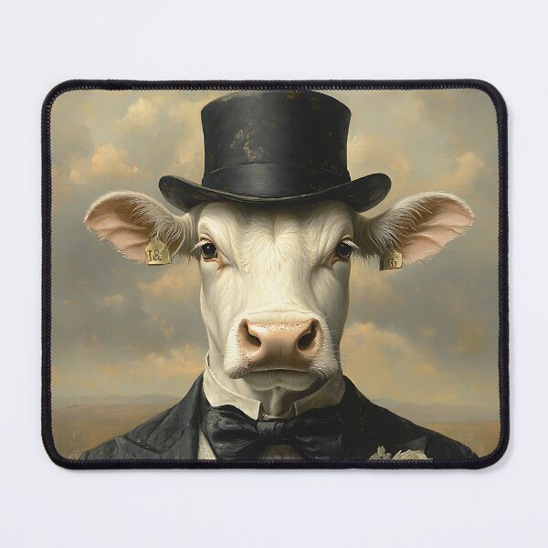 Item preview, Rich Billionaire Cow - Animal Art designed and sold by Chrisjeffries24.