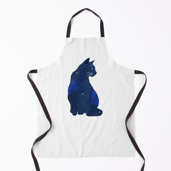 Item preview, Galaxy Cat – Mystical Starry Night Feline Illustration designed and sold by YaraCuteArt.