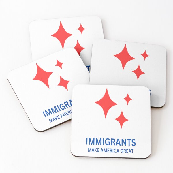 Item preview, IMMIGRANTS MAKE AMERICA GREAT designed and sold by MajesticPx.