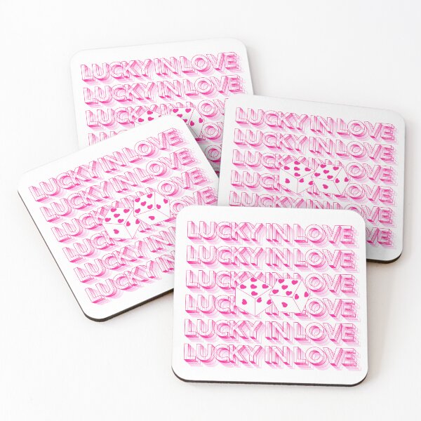 Item preview, Lucky in Love Heart Dice Art designed and sold by MoodyGoodsStudio.