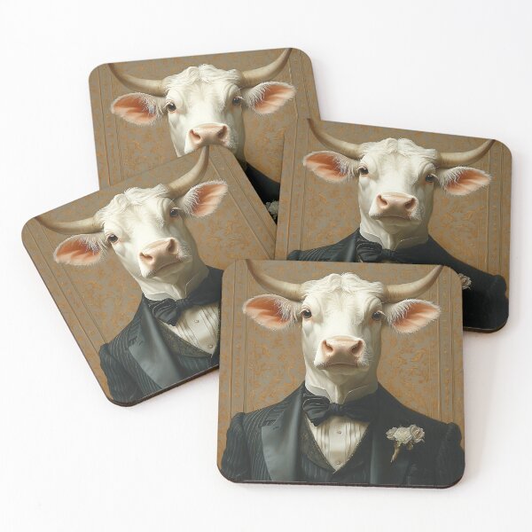 Item preview, Rich Billionaire Cow - Animal Art designed and sold by Chrisjeffries24.