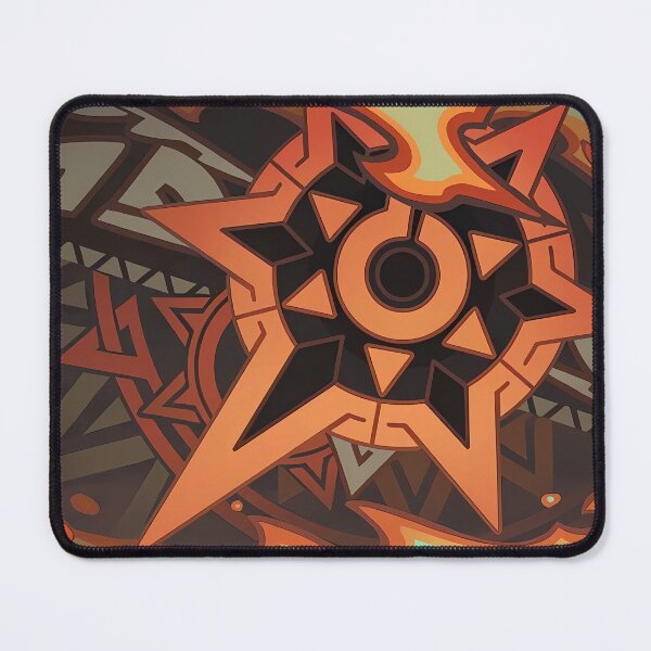 Item preview, Mavuika: Sun-Crowned Genshin Impact Namecard designed and sold by kazatodoesart.