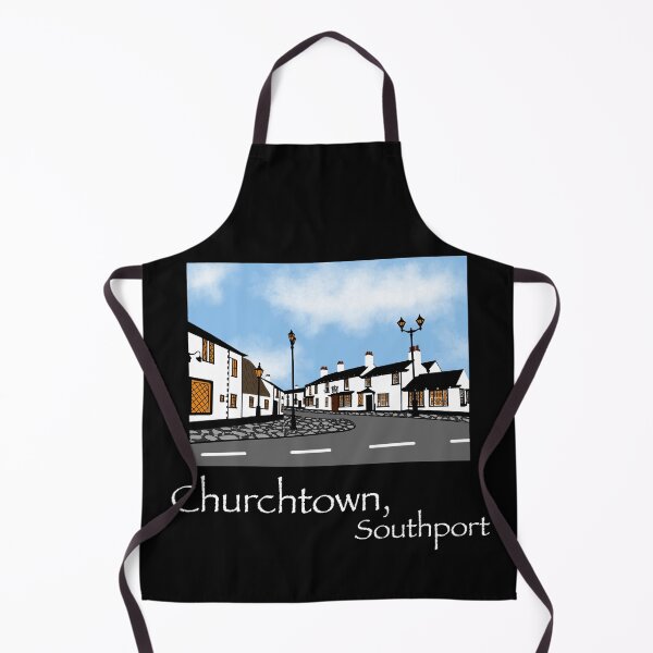 Item preview, Churchtown, Southport Digital Art  designed and sold by DaisyReedStudio.