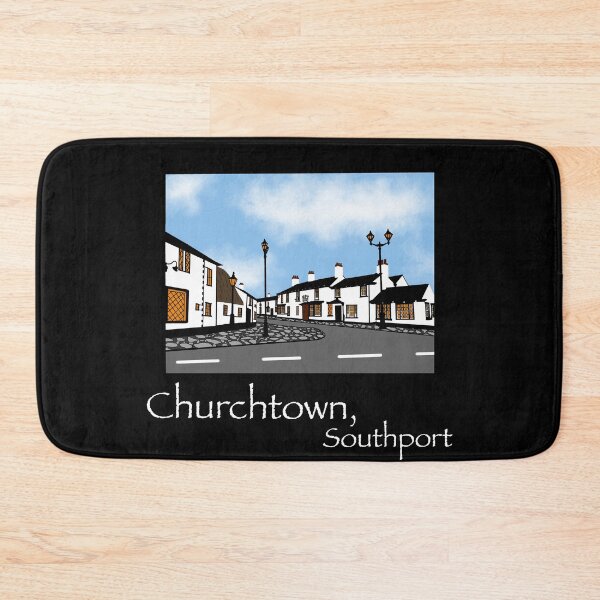 Item preview, Churchtown, Southport Digital Art  designed and sold by DaisyReedStudio.