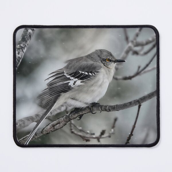 Item preview, Northern Mockingbird In A Flurry designed and sold by Lois  Bryan.