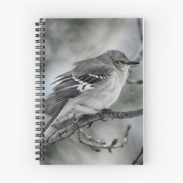 Item preview, Northern Mockingbird In A Flurry designed and sold by Lois  Bryan.