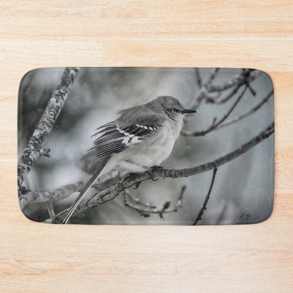Item preview, Northern Mockingbird In A Flurry designed and sold by Lois  Bryan.