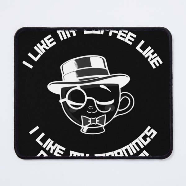 Item preview, Funny T-Shirt: "I Like My Coffee Like I Like My Mornings: Dark and Bitter!" designed and sold by Mercixai.