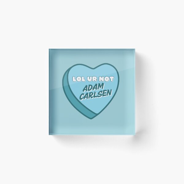 Item preview, Adam Carlsen, lol ur not heart designed and sold by baranskini.