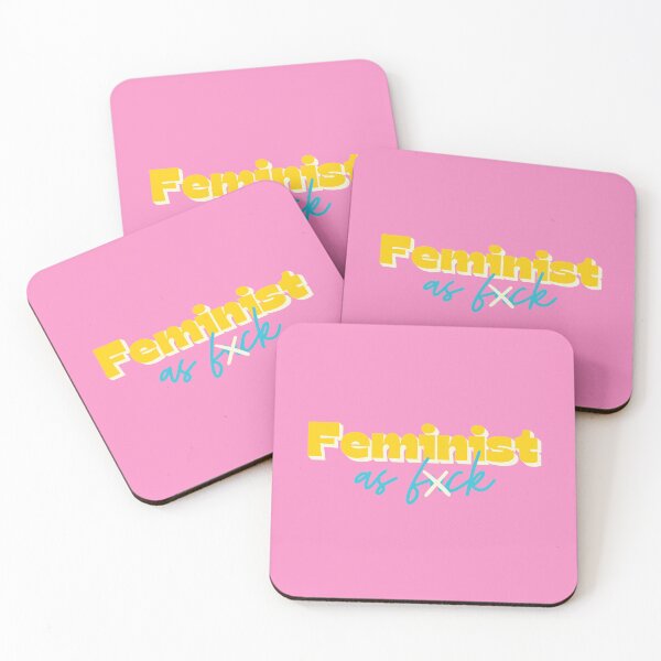 Item preview, Feminist as f*ck (censored) designed and sold by DesignCollectiv.
