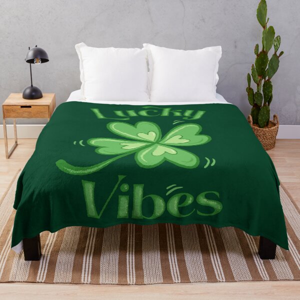Item preview, Lucky Vibes and shamrock. Lucky four leaf clover. designed and sold by SIR13.