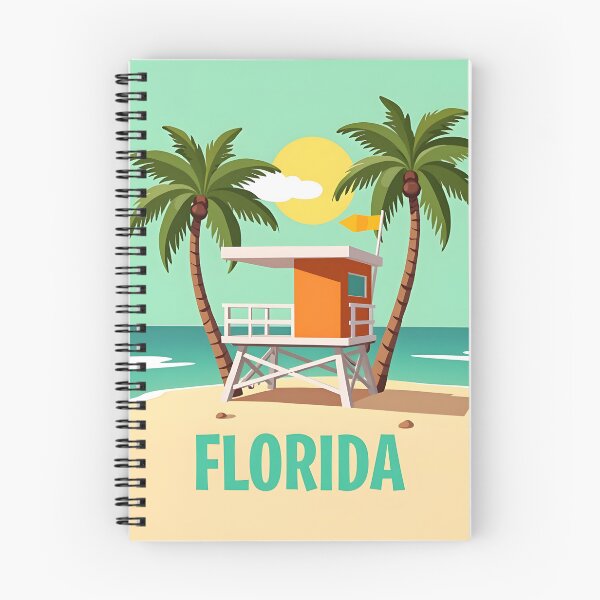 Item preview, A Vintage Travel Illustration of Florida - United States  designed and sold by GoodOldVintage.