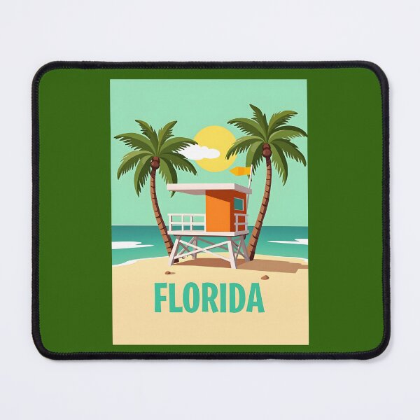 Item preview, A Vintage Travel Illustration of Florida - United States  designed and sold by GoodOldVintage.