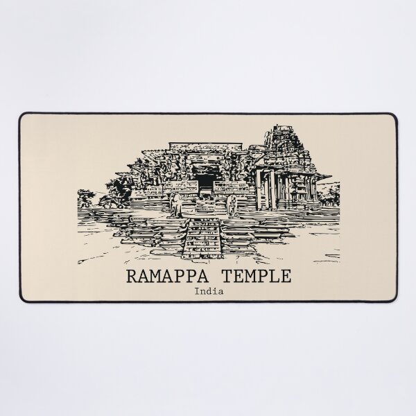 Item preview, Ramappa Temple - India designed and sold by Lakeric Cityscapes.