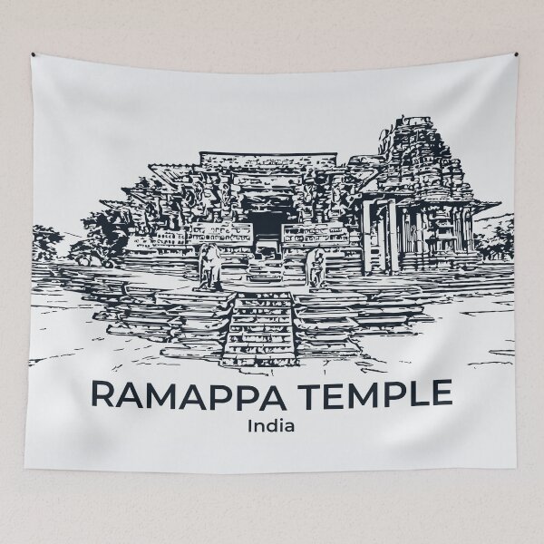 Item preview, Ramappa Temple - India designed and sold by Lakeric Cityscapes.
